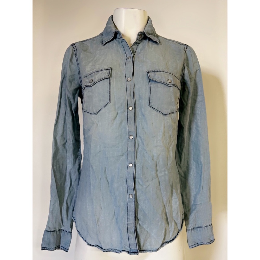 H&M Chambray Top